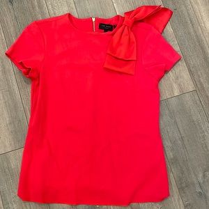 Red bow top